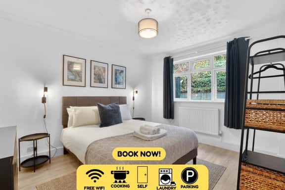 Madeira 2BR Garden Retreat in Bromley with Street Parking - Image 1