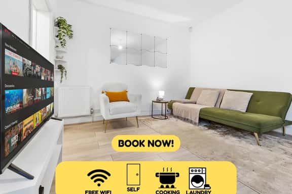 Powder Mill Retreat - 2BR Modern Flat for 4 - Image 1