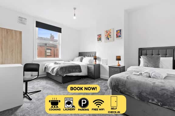 Spacious Leeds Home | Sleeps 6 | Free Parking - Image 1