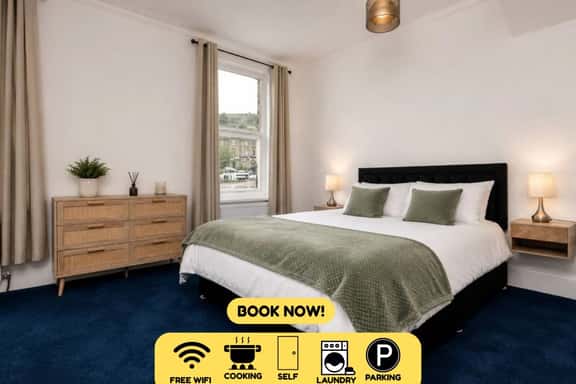 Contractor-Friendly 6BR 6 En-Suites | Free Parking - Image 1