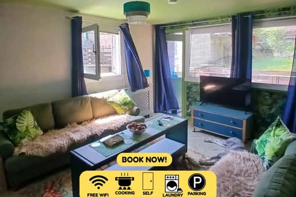 Dumfries 2BR Apartment | Free Parking | Near Robert Burns Centre - Image 1