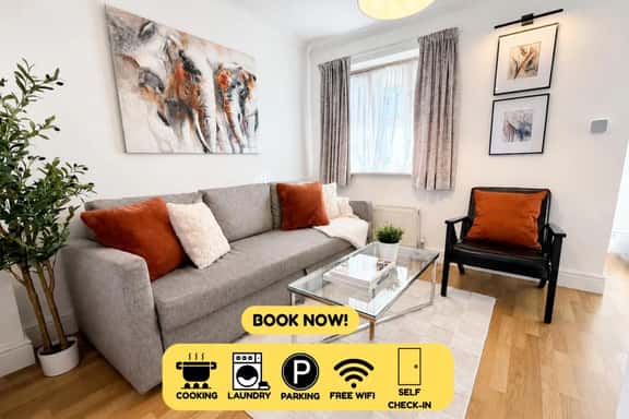 3BR Thames Retreat | Heathrow 10min | Train 5min - Image 1