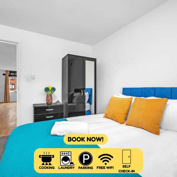 Cozy 1-Bed Flat in Croydon Sleeps 4 - Free Parking - Image 1