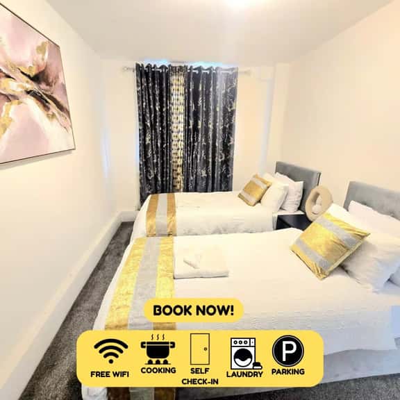 Hornchurch Cozy 2-Bed Flat with Street Parking - Image 1