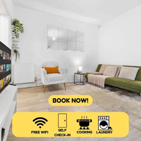 Powder Mill Retreat - 2BR Modern Flat for 4 - Image 1