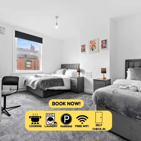 Spacious Leeds Home | Sleeps 6 | Free Parking - Image 1