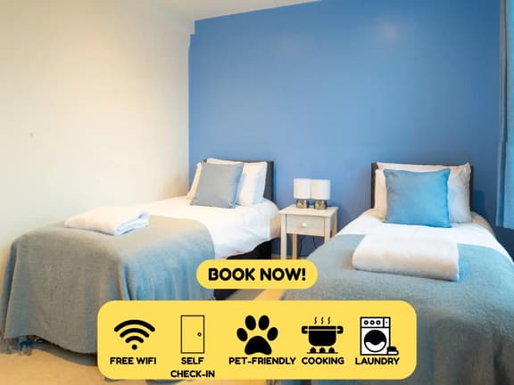 Charlotte House: Central 2BR 2BATH Retreat – Sleeps 6 - Image 1
