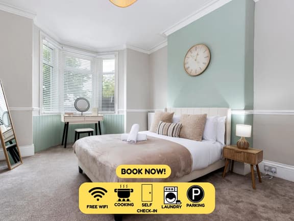 Gateshead 2BR Flat - Near Town & Metro Access - Image 1